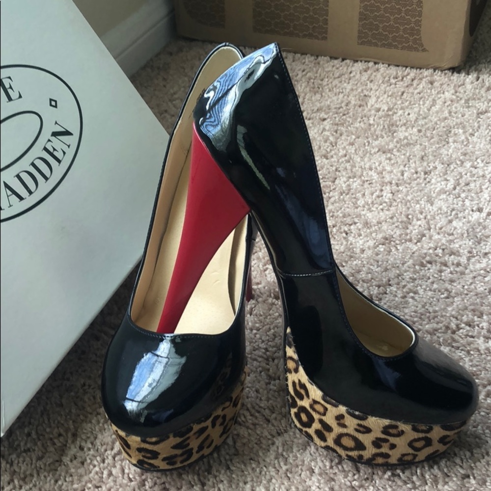 Multicolored Platform Heel - Picture 3 of 5